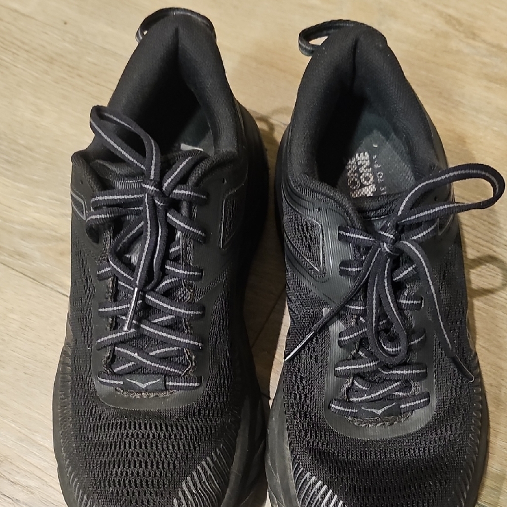 Hoka One One Men's Black Athletic Shoes